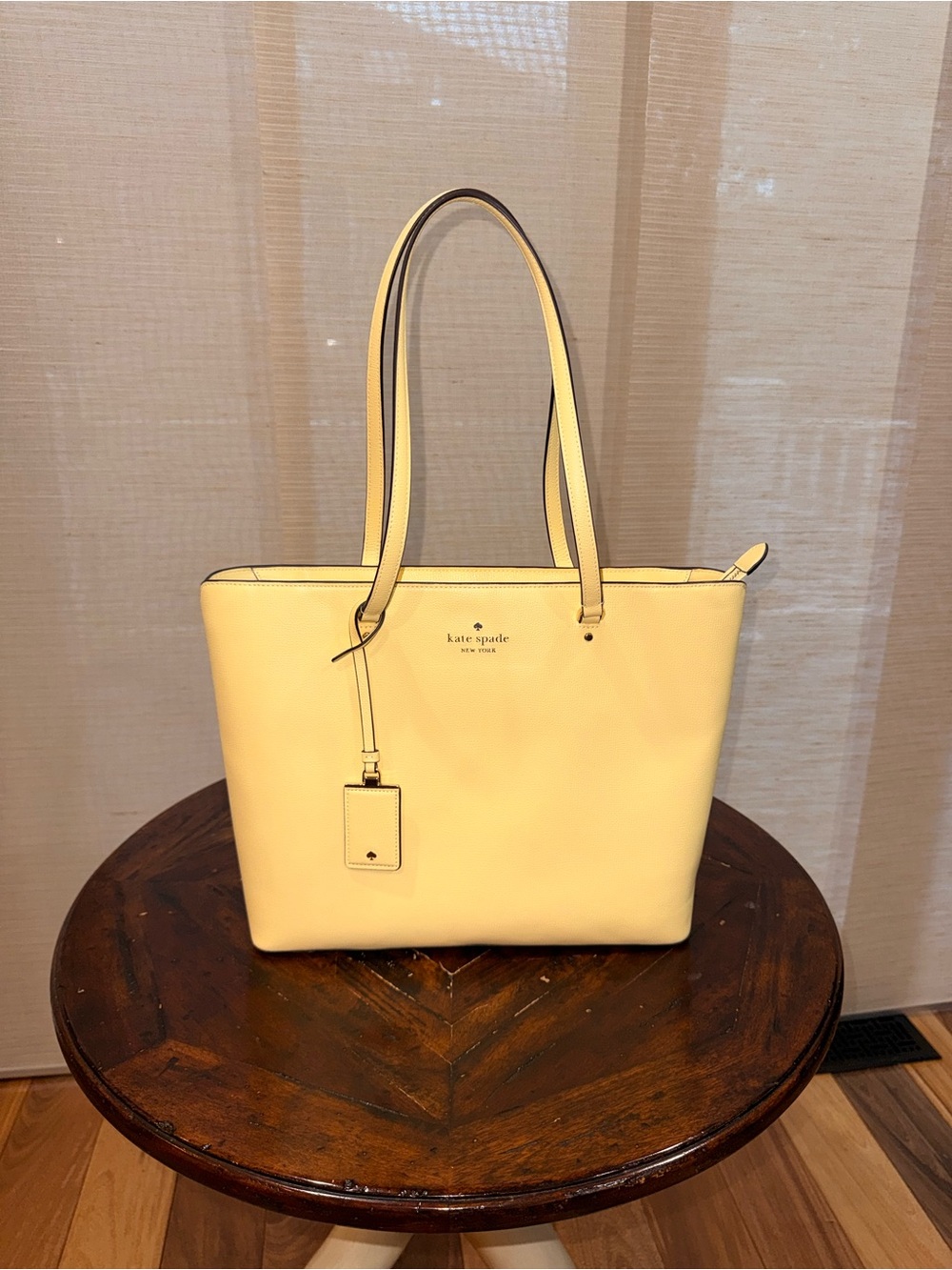 Kate Spade Butter Yellow Tote Bag
